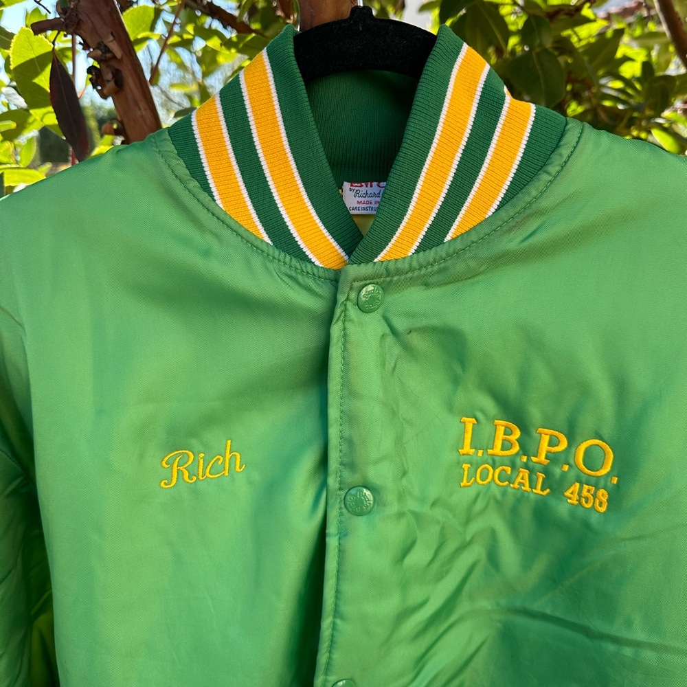 Vintage “Rich” Club Jacket